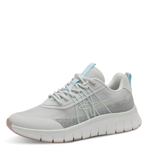 Tamaris Schnürer Damen Vegan sportlich grau,EU 41 von Tamaris