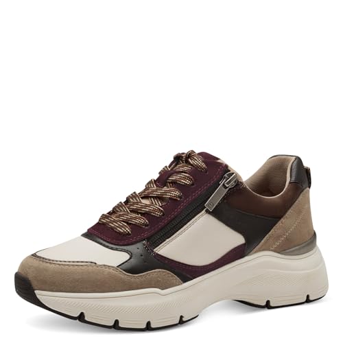 Tamaris Damen Sneaker Wechselfußbett; Camel Combined, EU 39 von Tamaris