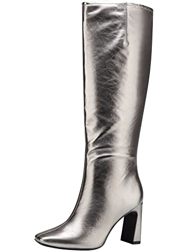TAMARIS Damen 1-1-25533-39 Mode-Stiefel, Platinum, 37 EU von Tamaris
