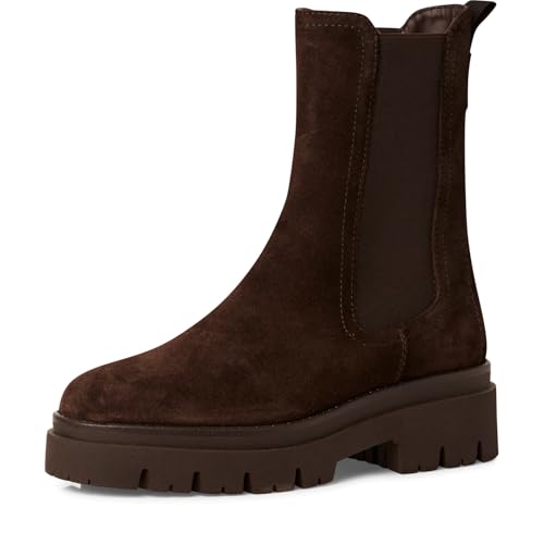 Tamaris Damen Stiefel Leder braun 37 von Tamaris