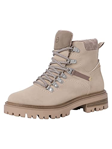 Tamaris Damen 1-1-26289-29 Stiefelette, Cashmere, 37 EU von Tamaris