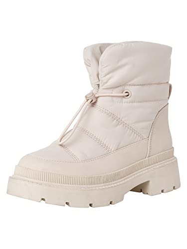 Tamaris Damen 1-1-26902-29 Stiefelette, Ivory, 37 EU Tamaris Damen 1-1-26902-29 Stiefelette, Ivory, 37 EU von Tamaris