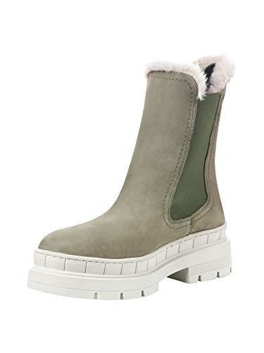 Tamaris Damen Stiefelette 1-1-26935-39 722, Olive, normal Größe: 40 EU von Tamaris