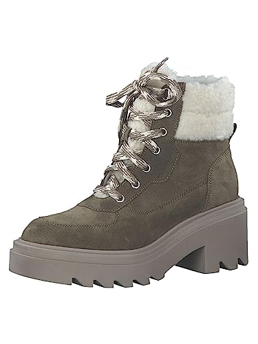 Tamaris Damen Schnürstiefel gefüttert Blockabsatz Winter; OLIVE COMBINED/grün; 38 EU Tamaris Damen Schnürstiefel gefüttert Blockabsatz Winter; OLIVE COMBINED/grün; 38 EU von Tamaris