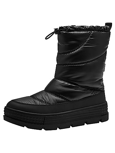 Tamaris Damen Boots Vegan Winter gefüttert; BLACK/schwarz; 38 EU von Tamaris