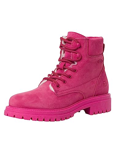 Tamaris Damen Schnürstiefel gefüttert Leder Blockabsatz Winter; FUXIA/pink; 37 EU Tamaris Damen Schnürstiefel gefüttert Leder Blockabsatz Winter; FUXIA/pink; 37 EU von Tamaris