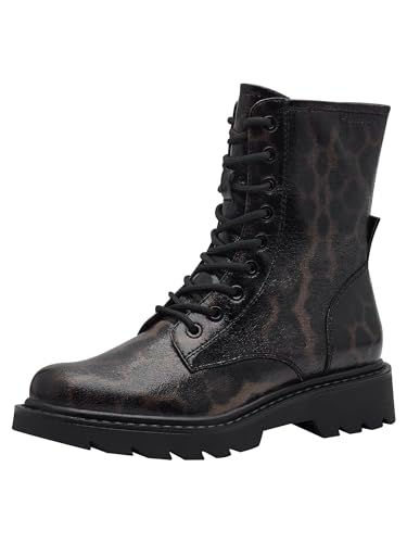 Tamaris Damenschuhe Schnürstiefel Schwarz Freizeit, Schuhgröße:41 EU von Tamaris