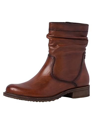 Tamaris Damen Stiefeletten, Frauen Klassische Stiefeletten,TOUCHit-Fußbett,halbstiefel,Kurzstiefel,uebergangsschuhe,Cognac,37 EU / 4 UK von Tamaris