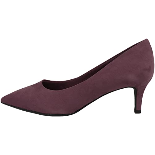 Tamaris Damen Tamaris 1-1-22413-29 Women's Trainers Pumps, Grape, 37 EU von Tamaris