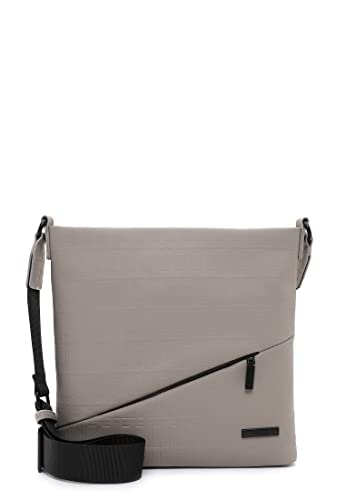 Tamaris Damen Umhängetasche Handtasche Ornament Design Jella 32030, Farbe:Grau von Tamaris