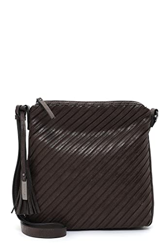 Tamaris Umhängetasche Julina 32022 Damen Handtaschen Streifen brown 200 von Tamaris