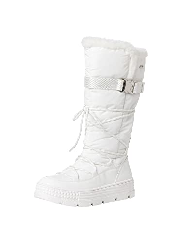 TAMARIS Damen 1-1-26657-39 Mode-Stiefel, White, 38 EU TAMARIS Damen 1-1-26657-39 Mode-Stiefel, White, 38 EU von Tamaris