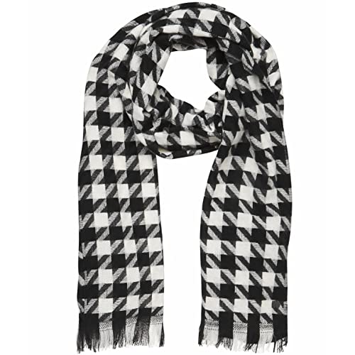 Tamaris Damen ZIEKO Scarf, Jet Black, OneSize von Tamaris