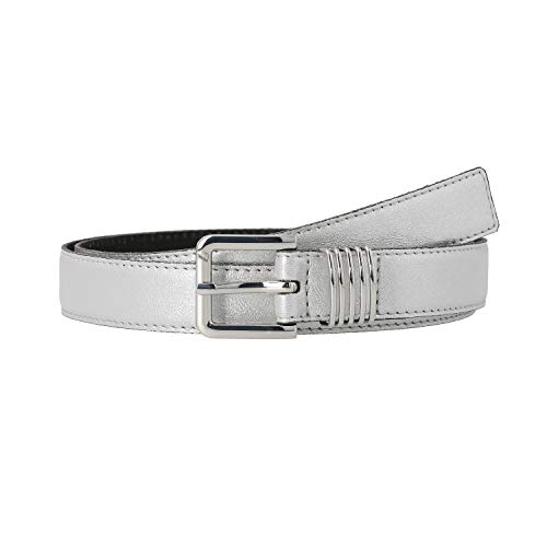 Tamaris Damengürtel - 160057 Ledergürtel Odeya silber, anthracite Silver 75 Tamaris Damengürtel - 160057 Ledergürtel Odeya silber, anthracite Silver 75 von Tamaris