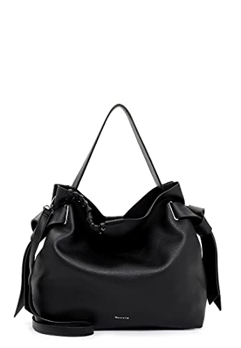 Tamaris Damen Tasche Schultertasche Shopper Umhängetasche Danny Beutel Synthetik uni Handtasche Tasche von Tamaris