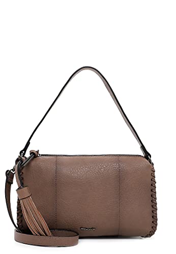 Tamaris Danuta Schultertasche 28 cm, Darktaupe, Einheitsgröße von Tamaris