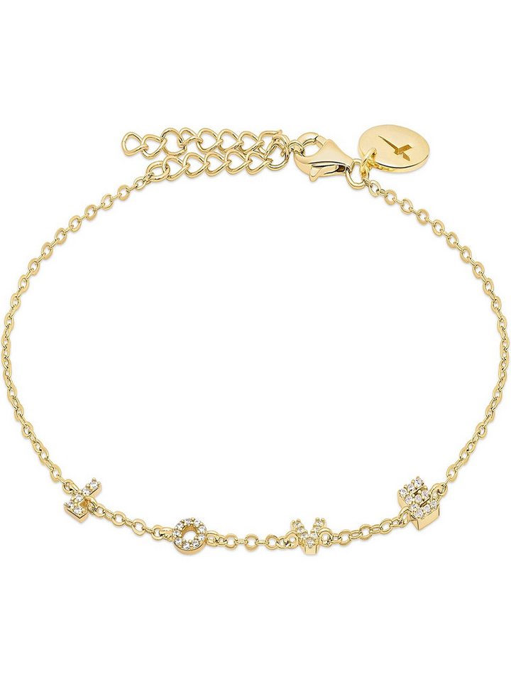 Tamaris Edelstahlarmband Tamaris Damen-Armband 925er Silber 31 Zirkonia, Trendig von Tamaris