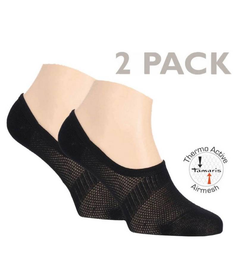 Tamaris Füßlinge mit Fußbandage und Active Airmesh Sohle (Set, 2-Paar, 2 Paare) Thermo-Active Airmesh Sohle von Tamaris