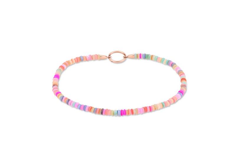 Tamaris Fußkette Schmuck Geschenk Edelstahl Körperschmuck All About Beads, mit Naturstein von Tamaris