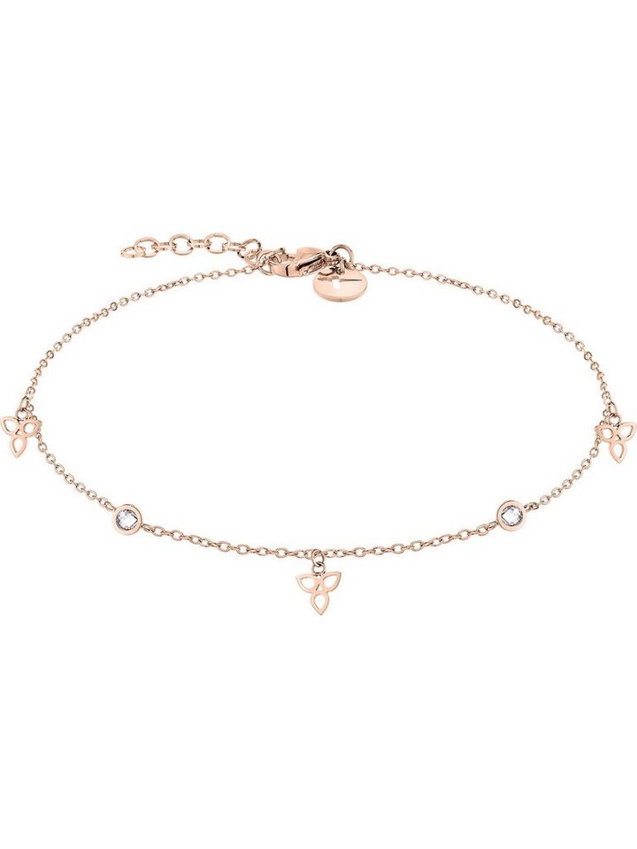 Tamaris Fußkette Tamaris Damen-Fußkette Edelstahl 2 Zirkonia von Tamaris