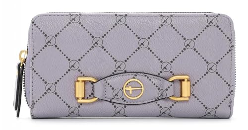 Tamaris Anastasia Buckle Zip Around Wallet Lilac von Tamaris