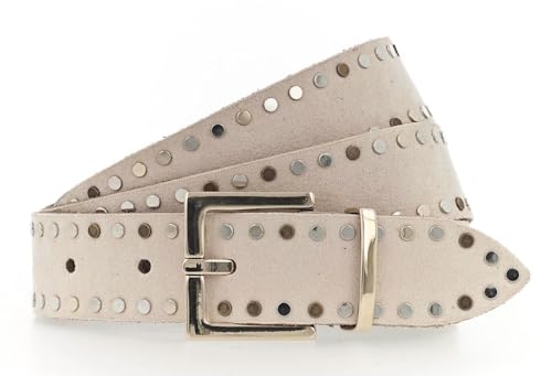 Tamaris Gürtel Essential Classics TB0014L02 Damen Gürtel Uni dunkle vanille 0130 von Tamaris