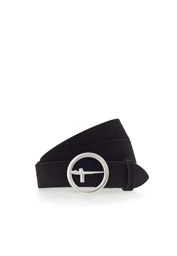 Tamaris Gürtel Essential Classics TB0031L02 Damen Gürtel Uni schwarz 0790 von Tamaris