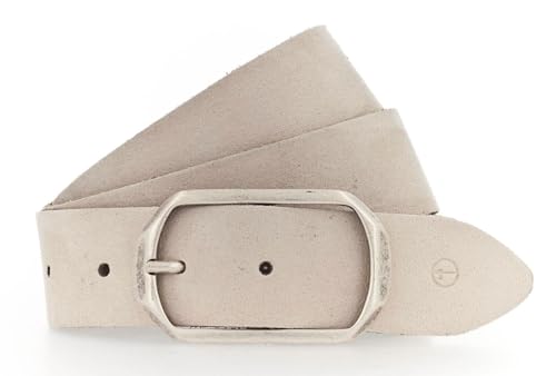 Tamaris Gürtel Essential Classics TB0012L02 Damen Gürtel Uni dunkle vanille 0130 von Tamaris