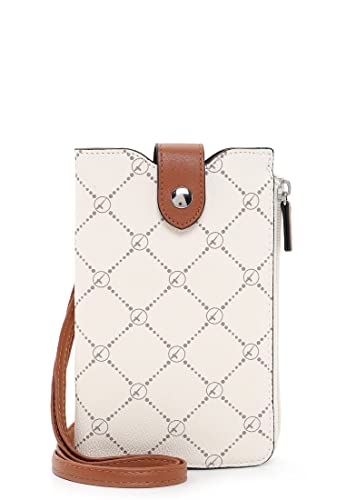 Tamaris Handyetui TAS Anastasia Classic 31778 Damen Handyetuis Print ecru 320 von Tamaris