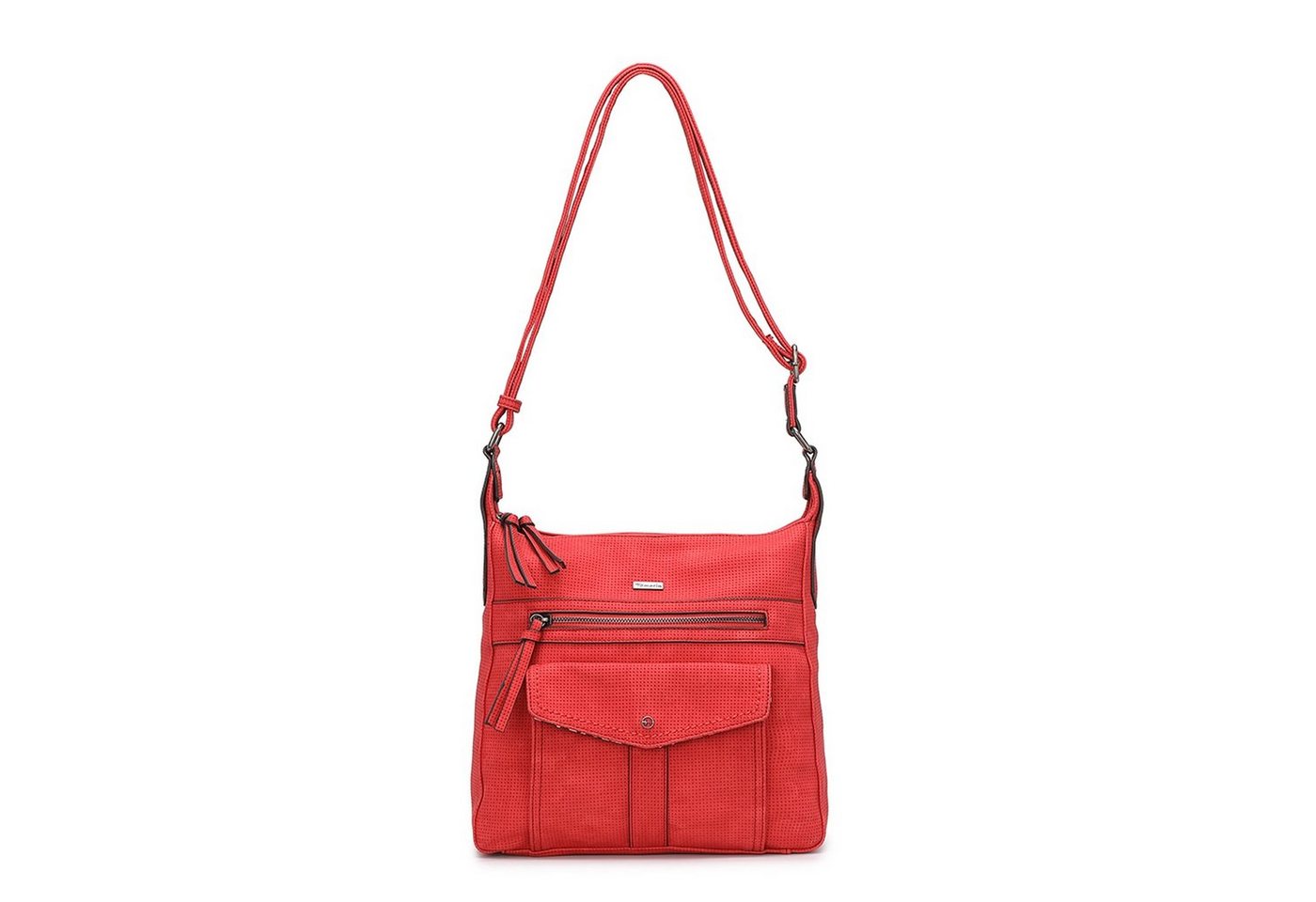 Tamaris Henkeltasche Adriana (Set), Damen Handtasche Hobo Bag S Henkeltasche chili rot von Tamaris