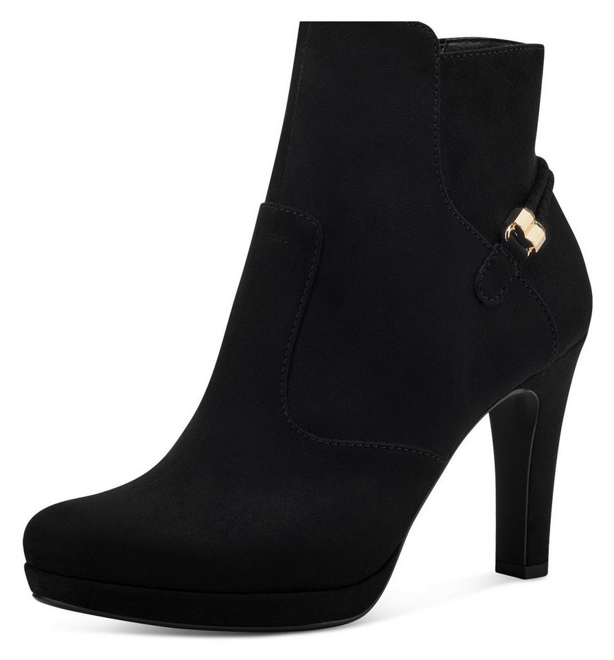 Tamaris High-Heel-Stiefelette mit Schmuckelement an der Ferse von Tamaris