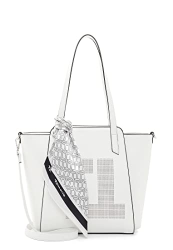 Tamaris Shopper Lana 32041 Damen Handtaschen Uni white 300 von Tamaris