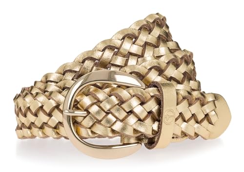 Tamaris Leather Belt W85 Gold Tamaris Leather Belt W85 Gold von Tamaris