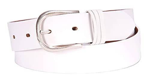 Tamaris Leather Belt W90 White von Tamaris