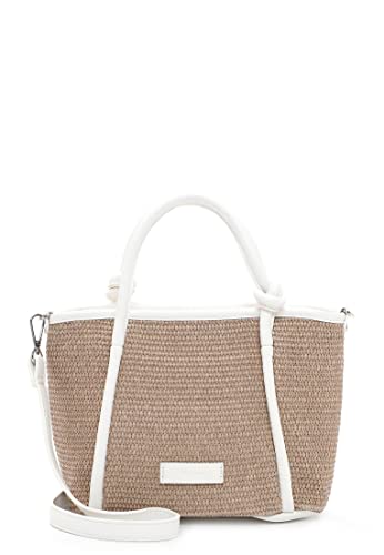 Tamaris Shopper Liv 32311 Damen Handtaschen Zweifarbig sand 420 von Tamaris