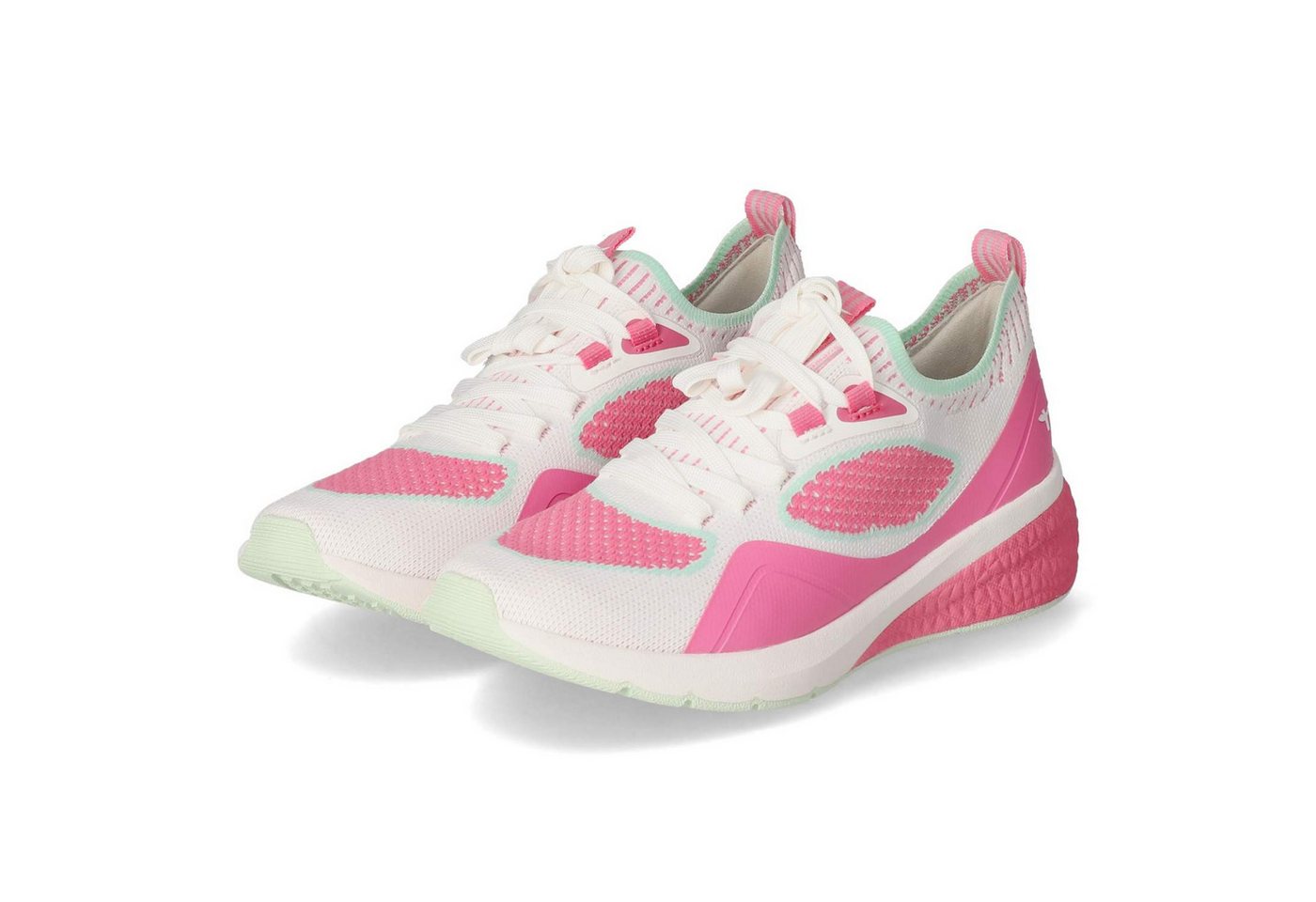 Tamaris Tamaris 1-23770-44/514 Damen Textil & Synthetik pink Schnürschuh von Tamaris