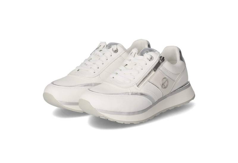 Tamaris Tamaris 1-23726-43/171 Damen Leder und Synthetik weiss Schnürschuh von Tamaris