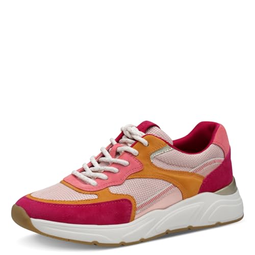 Tamaris Schnürer Damen sportlich pink,EU 39 von Tamaris