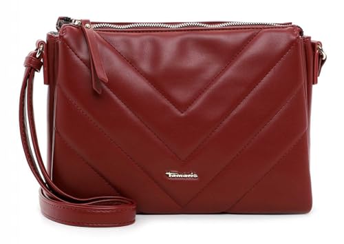 Tamaris Madlin Handbag with Zipper M Darkred von Tamaris