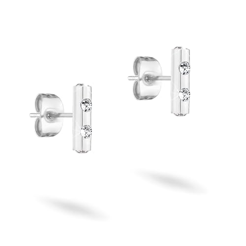 Tamaris Ohrstecker mit Glasstein TJ-0565-E-10 Silber von Tamaris