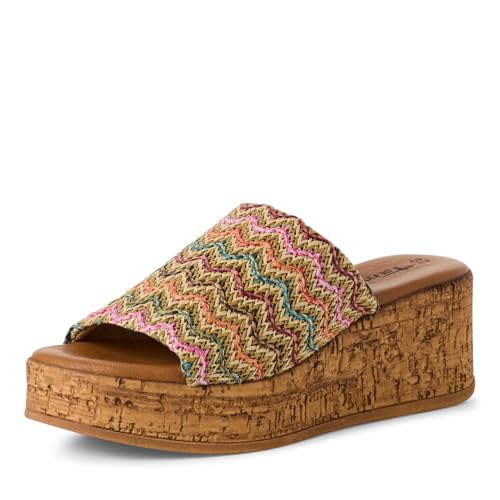 Tamaris Pantolette Damen Elegant Multicolor,EU 41 von Tamaris