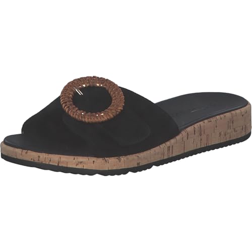 Tamaris Pantolette Damen Elegant schwarz,EU 38 von Tamaris