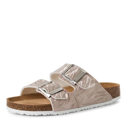 Tamaris Pantolette Damen Flach metallic,EU 37 Tamaris Pantolette Damen Flach metallic,EU 37 von Tamaris