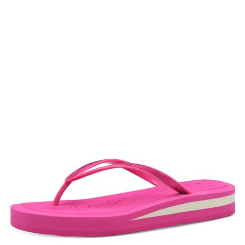 Tamaris Pantolette Damen Flach pink,EU 41 von Tamaris