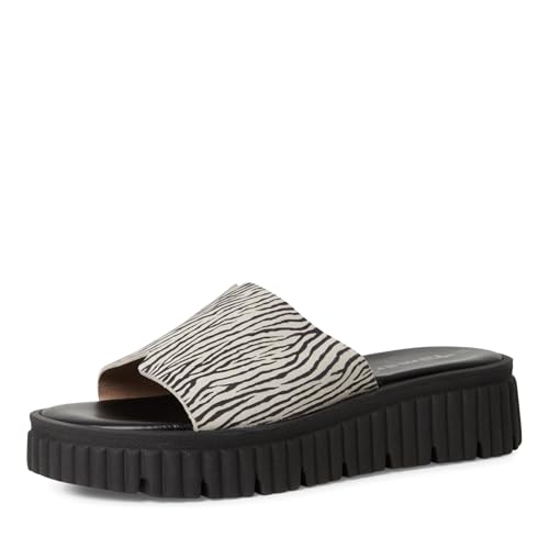 Tamaris Pantolette Damen Flach schwarz,EU 37 von Tamaris