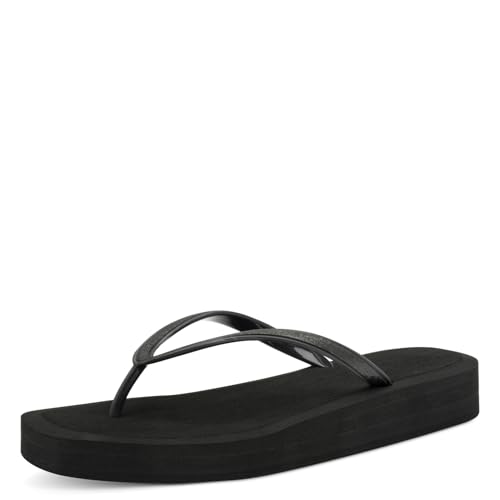 Tamaris Pantolette Damen Flach schwarz,EU 41 von Tamaris