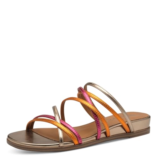 Tamaris Pantolette Damen Vegan Flach orange,EU 42 Tamaris Pantolette Damen Vegan Flach orange,EU 42 von Tamaris