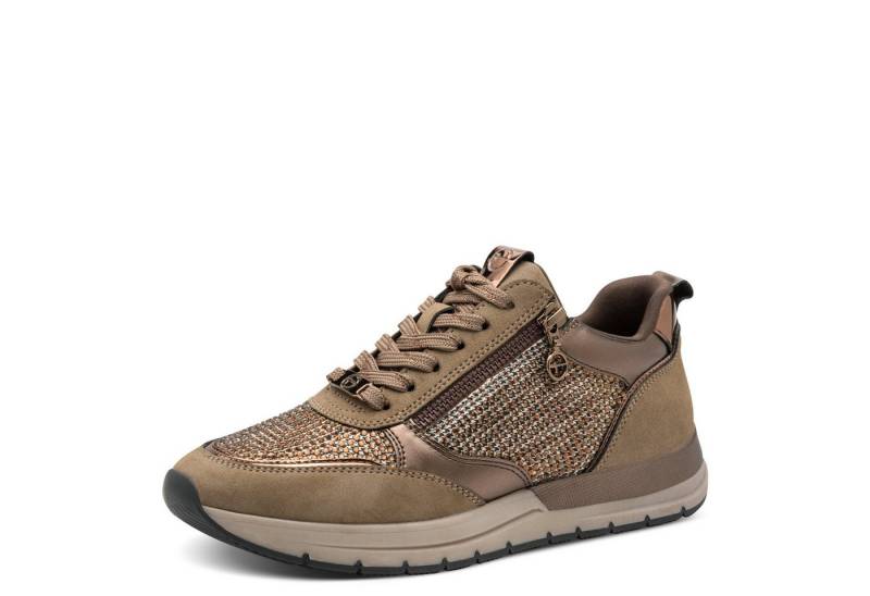 Tamaris Plateausneaker, Freizeitschuh, Halbschuh, Schnürschuh in veganer Verarbeitung von Tamaris