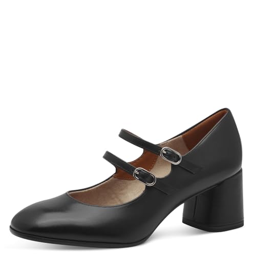 Tamaris Pumps Damen Blockabsatz schwarz,EU 38 von Tamaris