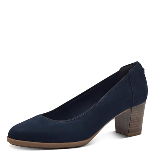 Tamaris Pumps Damen Trichterabsatz blau,EU 36 von Tamaris